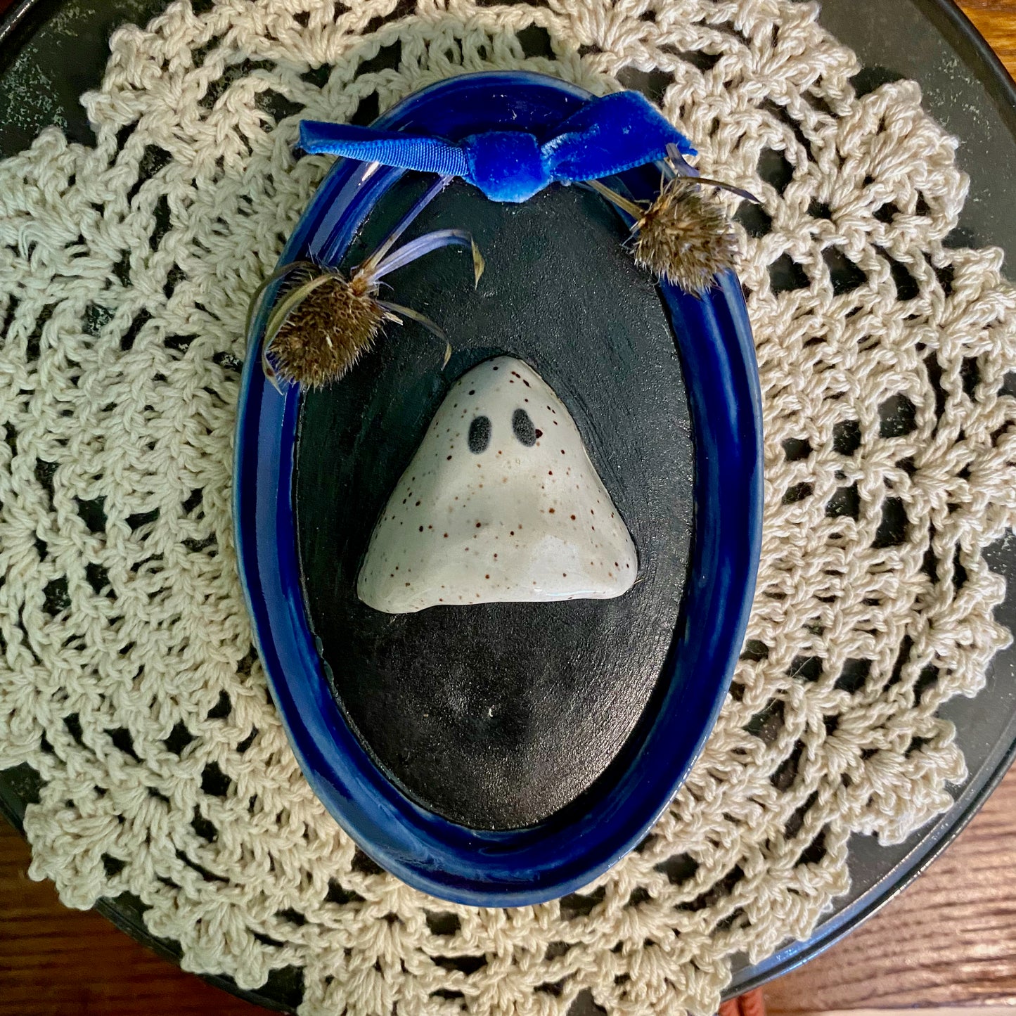 Cottage Garden Ghost Portrait- Bernard