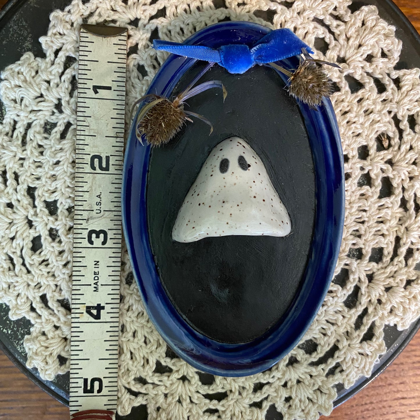 Cottage Garden Ghost Portrait- Bernard