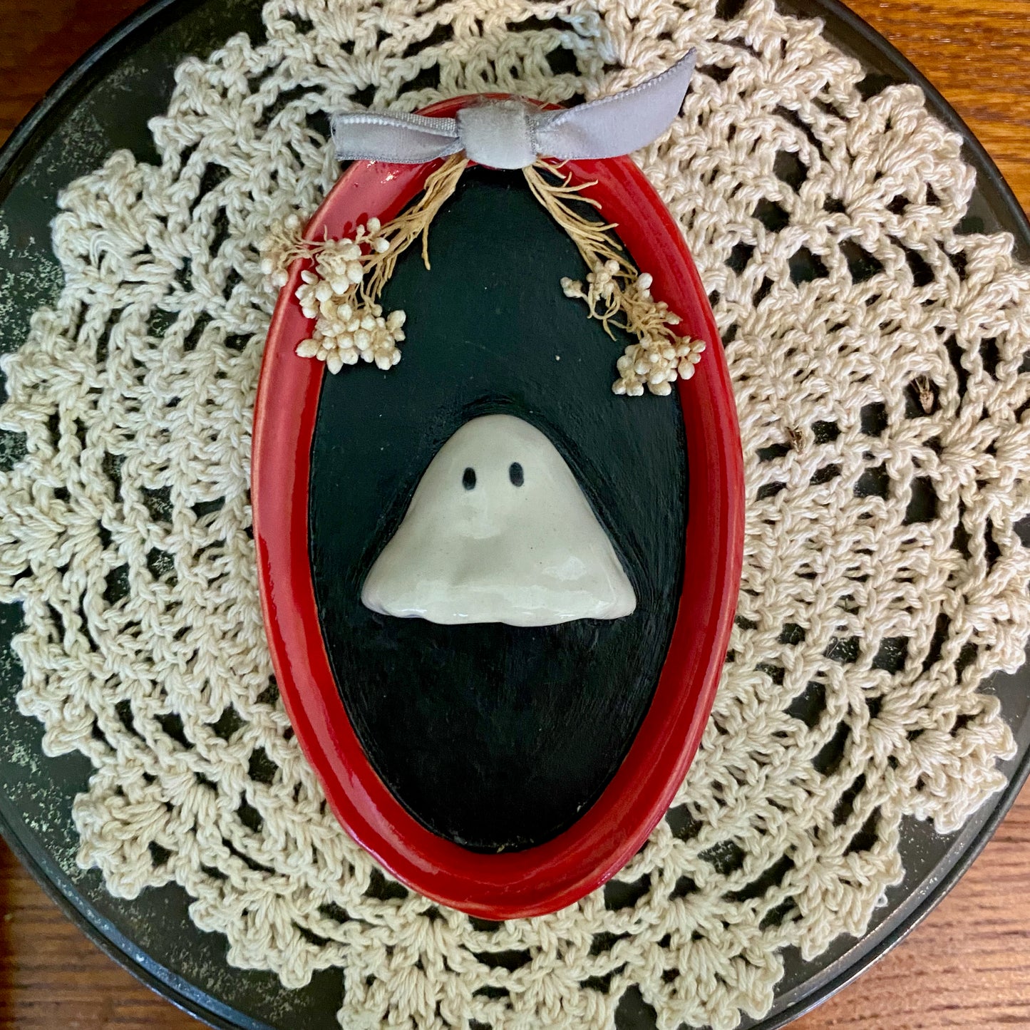 Cottage Garden Ghost Portrait- Mortie