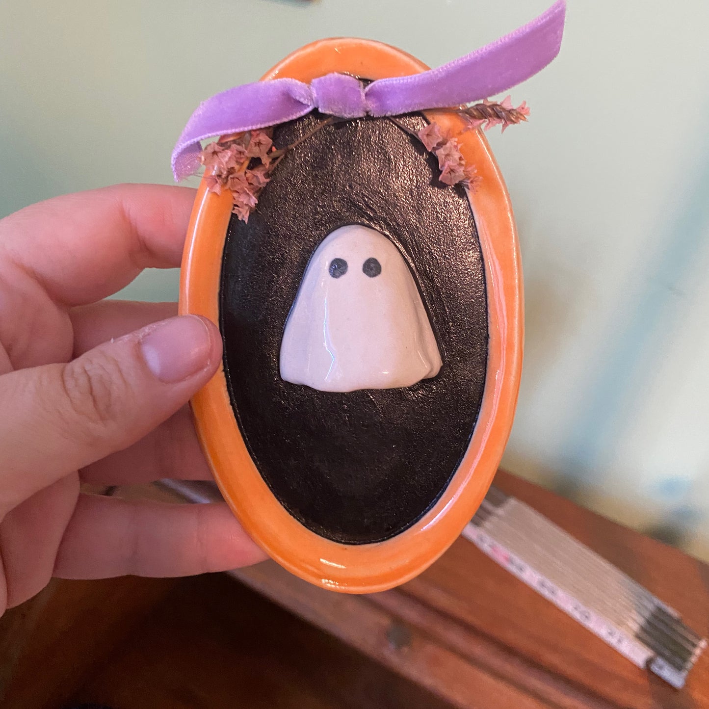 Cottage Garden Ghost Portrait- Winnifred