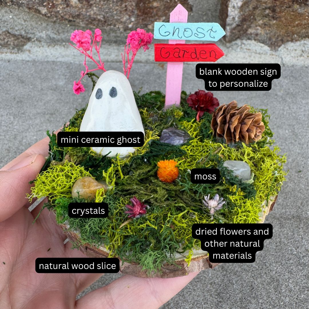 Make Your Own Ghost Garden Kit