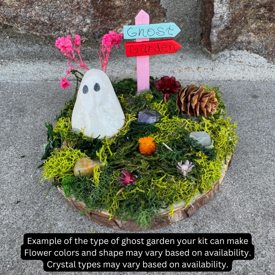 Make Your Own Ghost Garden Kit