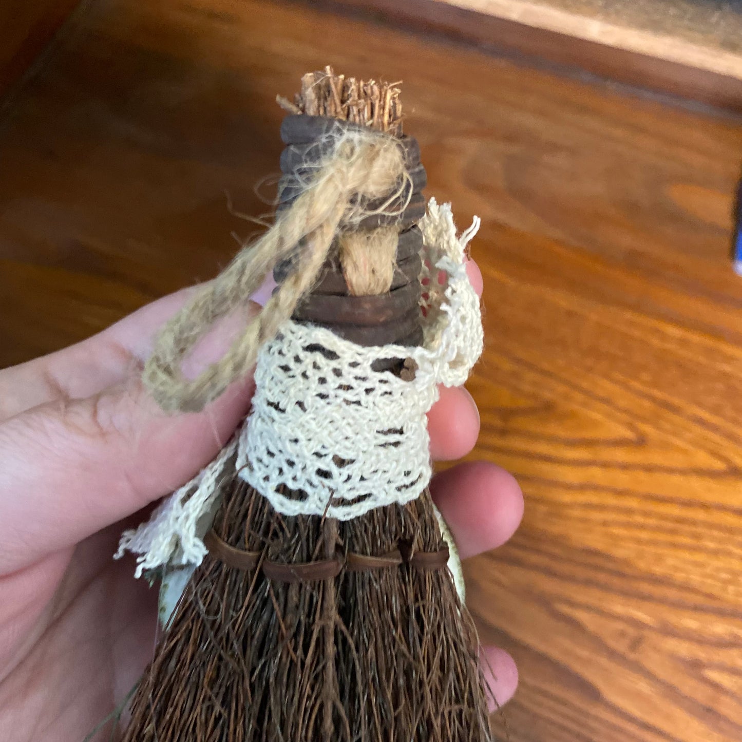 Scented spring blessing broom besom- prosperity and cleansing