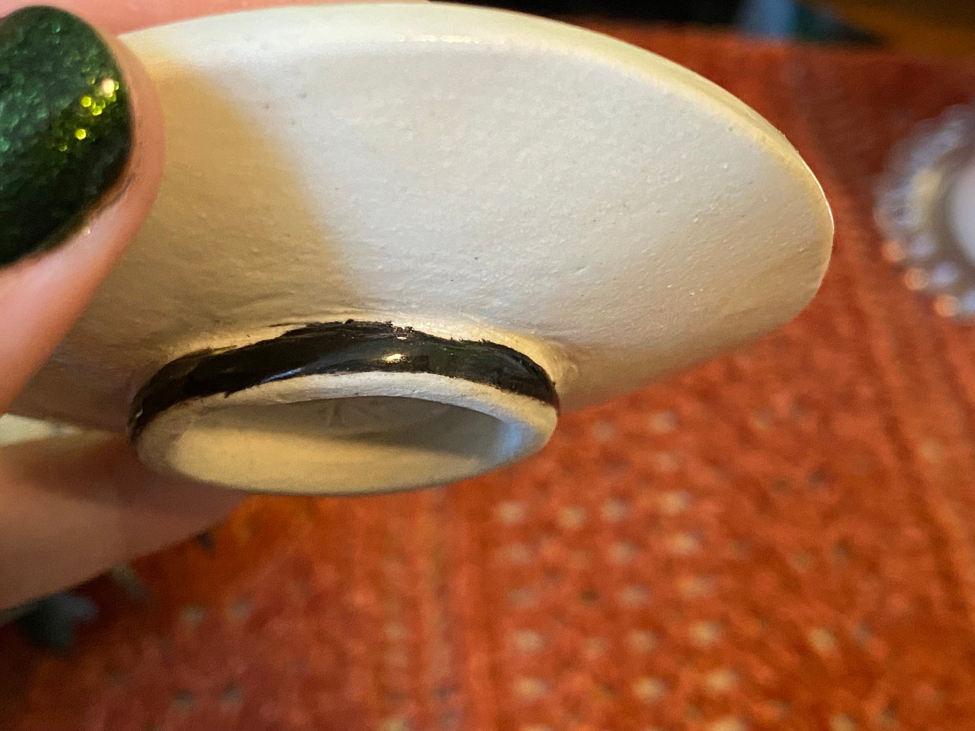 Handmade ceramic coffin trinket dish with rosemary herb design. Gothic ring dish. Witchcore home decor. Ancestor altar offering dish