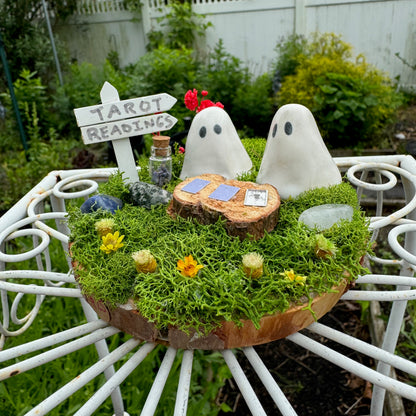 Tarot Reader Ghost Garden