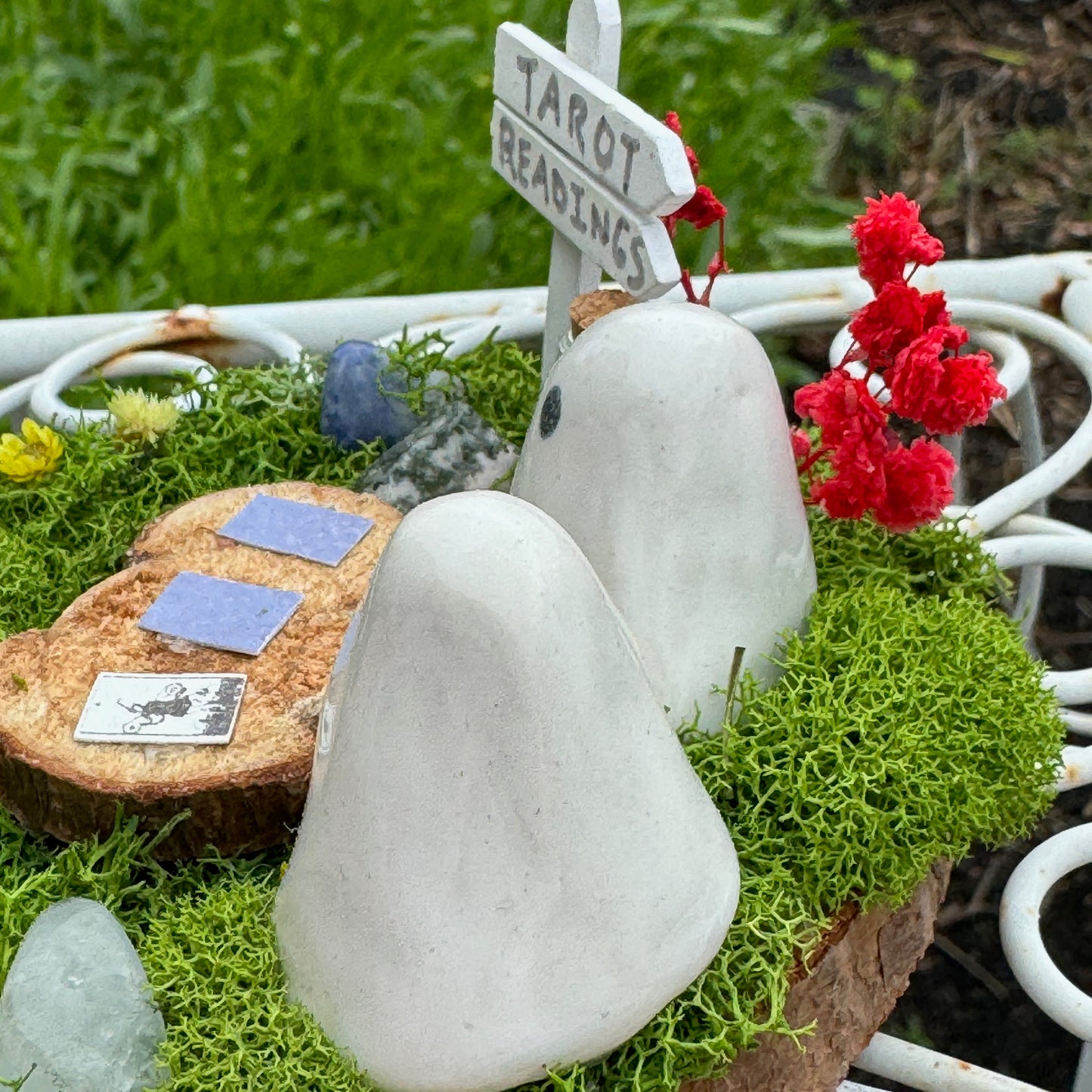 Tarot Reader Ghost Garden