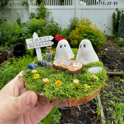 Tarot Reader Ghost Garden