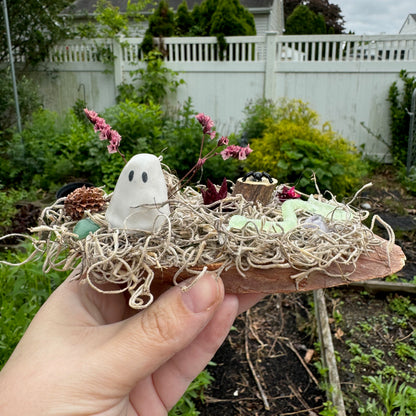 Creepy Forest Ghost Garden