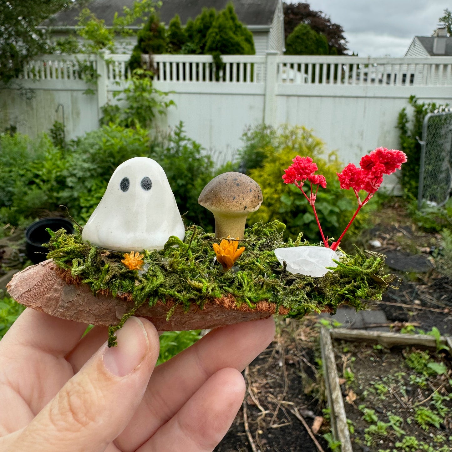 Mushroom Forest Ghost Garden