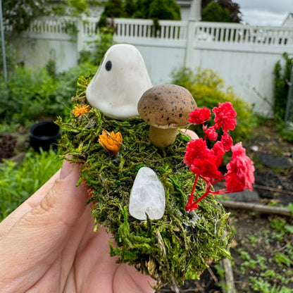 Mushroom Forest Ghost Garden