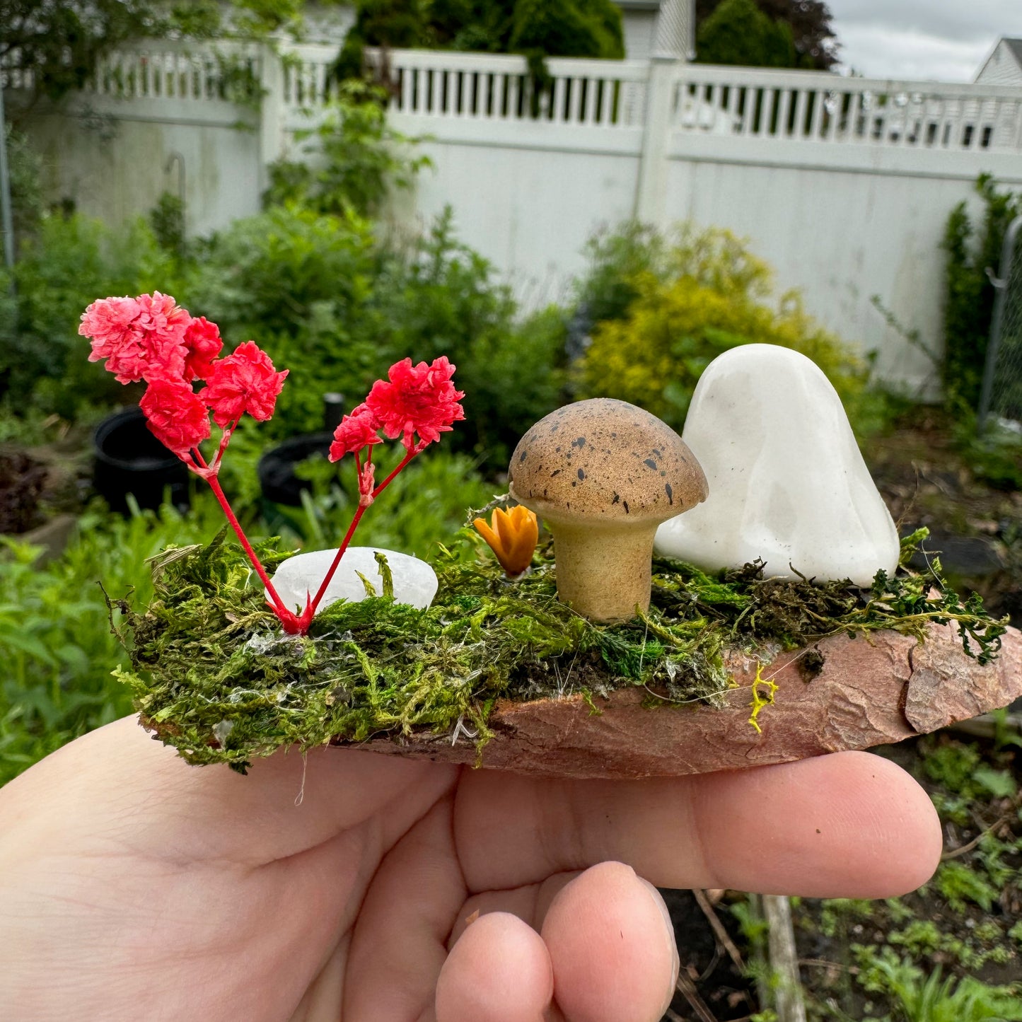 Mushroom Forest Ghost Garden