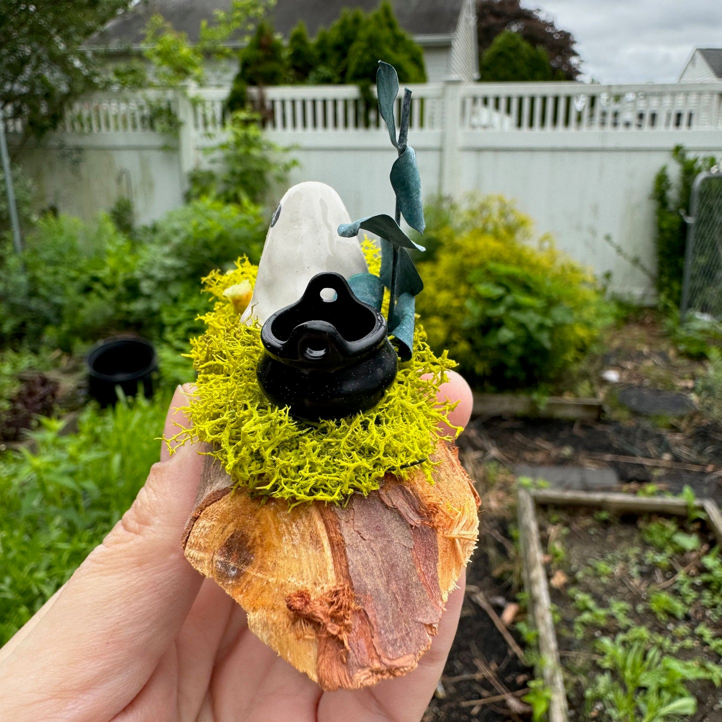 Witch in the Woods Ghost Garden