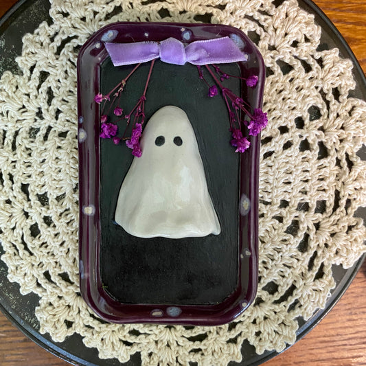 Cottage Garden Ghost Portrait- Cosie