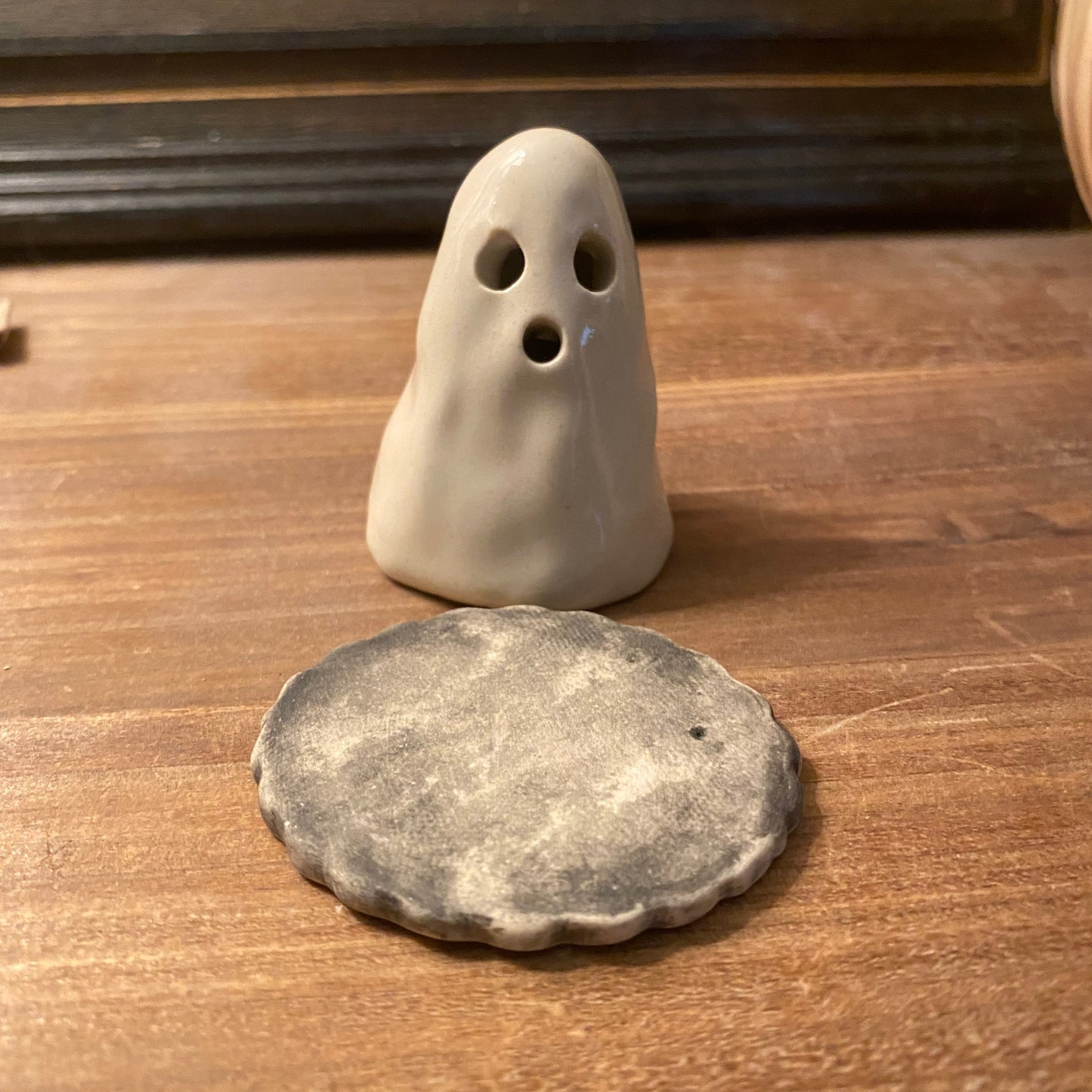 Ghost incense burner