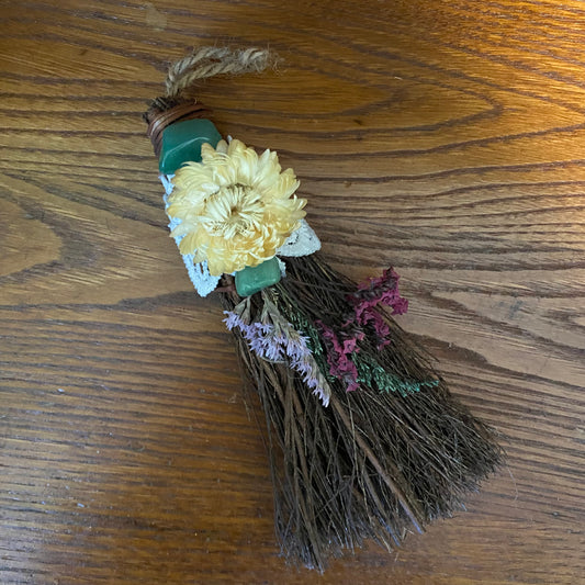 Scented spring blessing broom besom- Ostara